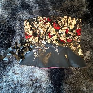 White House Black Market strapless corset top. Size 10.